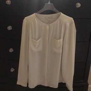 Cream blouse